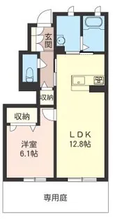 ヴェルデ【1階】の間取り