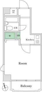 ランドピア曳舟【5階】の間取り