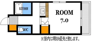エステートベネフィット桑原【2階】の間取り
