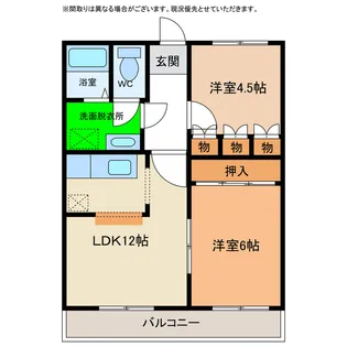 浅井ハイツ【2階】の間取り