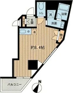 神楽坂フラッツ【7階】の間取り