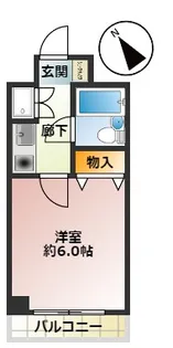 プラネット【2階】の間取り