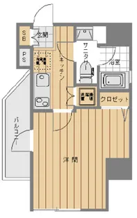 東京都渋谷区笹塚1【マンション】の間取り