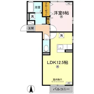 凪たかそね【2階】の間取り