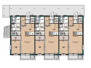 モントレゾール【2階】の間取り