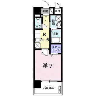 ヴィラ・サンリット V【5階】の間取り