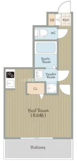 クレアート大阪EAST G4【4階】の間取り