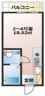 BACE上和田【1階】の間取り