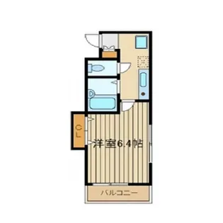 コスモ千川【2階】の間取り