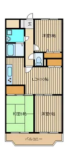 東京都板橋区徳丸4【マンション】の間取り