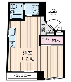 高松ハイム【3階】の間取り
