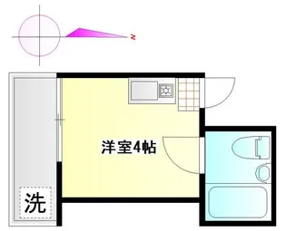 SKハイムII【2階】の間取り