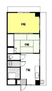 岩崎ビル【4階】の間取り