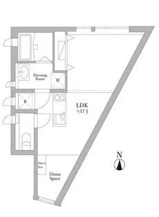 ARK COURT 若松町 アークコート若松町【1階】の間取り