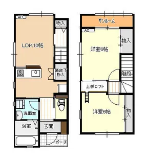 ファイン本郷B棟【1階】の間取り