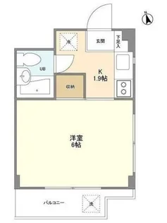 鎌伊ハイツ【1階】の間取り