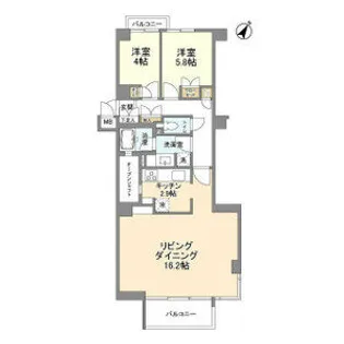 インプルーブ西早稲田【4階】の間取り