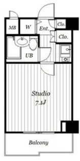 ストーク千川【3階】の間取り