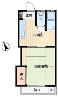 ハイムカツマ【2階】の間取り