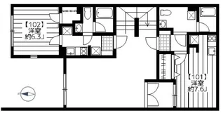 MDM練馬III【1階】の間取り