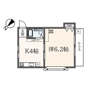 メゾン・ド・シマダ【1階】の間取り