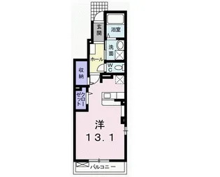 相生ヒルズ【1階】の間取り