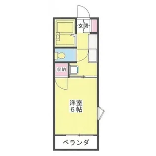 ウィットフィールドハウス【2階】の間取り