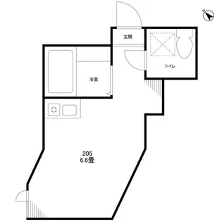 リード田端【2階】の間取り