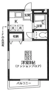 セルバK【2階】の間取り
