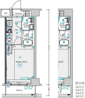 フュージョナル東墨田【2階】の間取り
