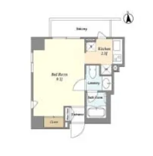 ブライトンコート三田【5階】の間取り