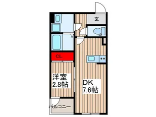 中央六丁目新築工事【1階】の間取り