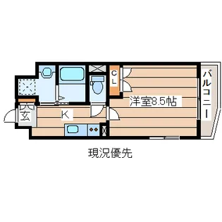 ファーストステージ柏木本館【3階】の間取り