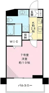 WIN BELL仙川 ウィンベルセンガワ【4階】の間取り