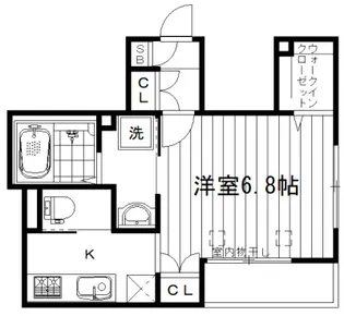 メゾン海【2階】の間取り