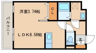 マリベールARASHIII【3階】の間取り