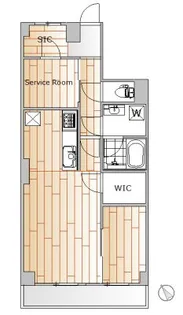 アンバサダー三軒茶屋【7階】の間取り