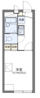 レオパレス雅【1階】の間取り