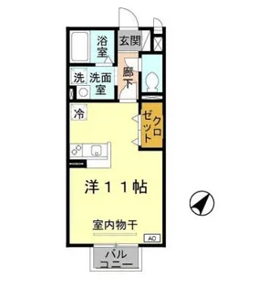 ピノリーヴァ【2階】の間取り