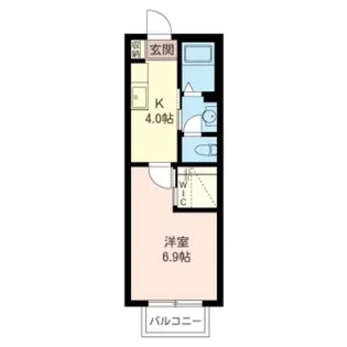 アニバーサリー【1階】の間取り