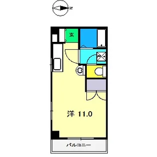 M’s Bee【2階】の間取り