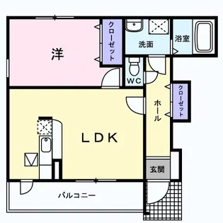 サニー KII【1階】の間取り