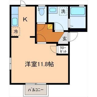 ラピス【1階】の間取り