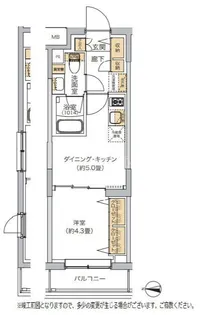 リビオメゾン湯島【3階】の間取り