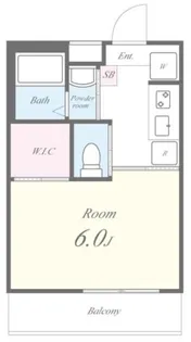 FLレジデンス品川I【2階】の間取り