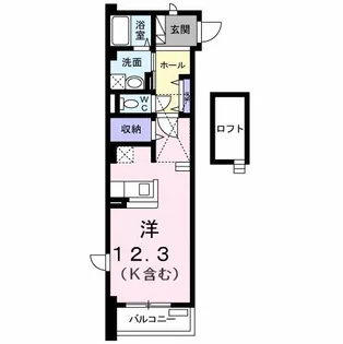 プラネットA【2階】の間取り