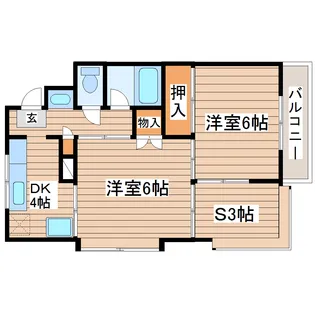 草刈ビル【2階】の間取り