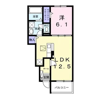 ミライズテラス【1階】の間取り