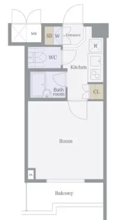ルーブル南池袋【8階】の間取り