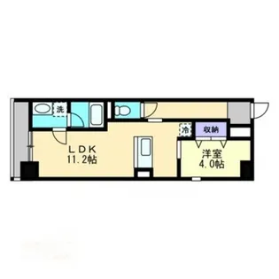 ミモザヒルズ大雲寺【10階】の間取り
